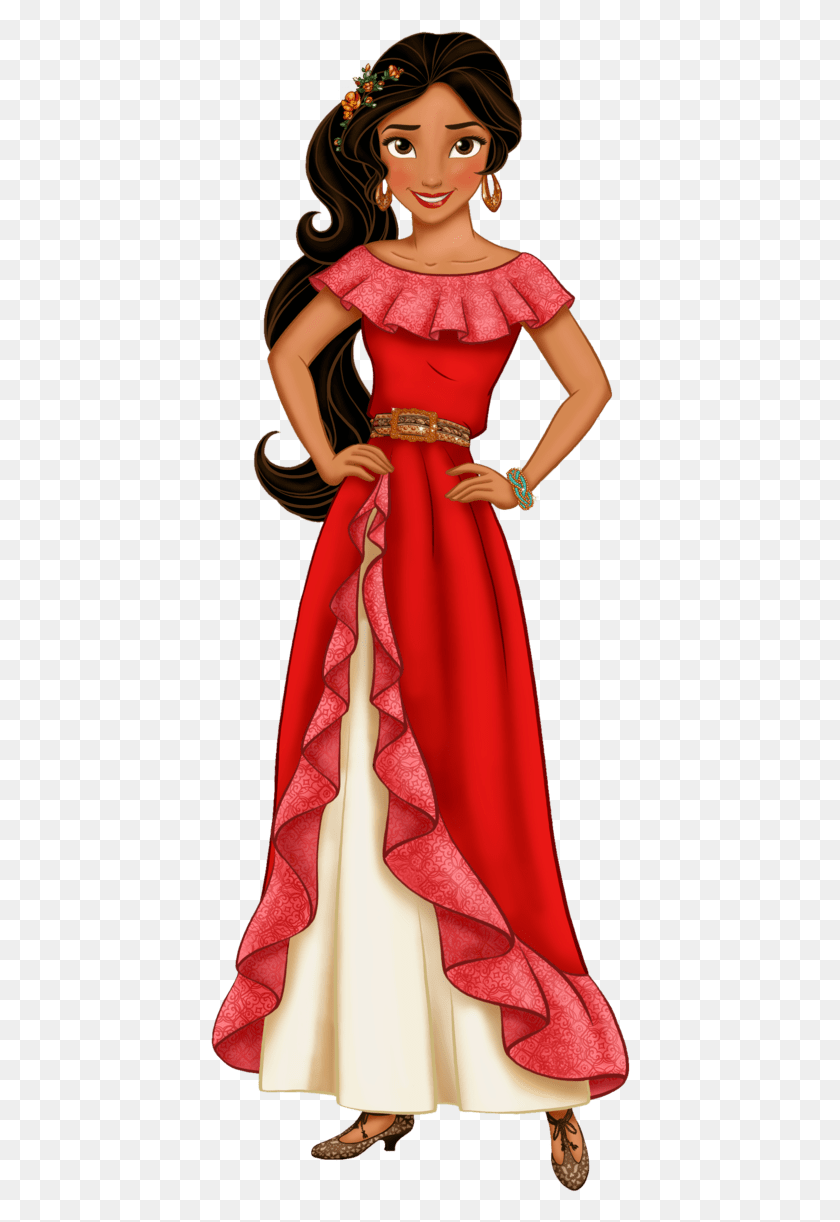 420x1162 Elena Of Avalor, Clothing, Apparel, Fashion HD PNG Download