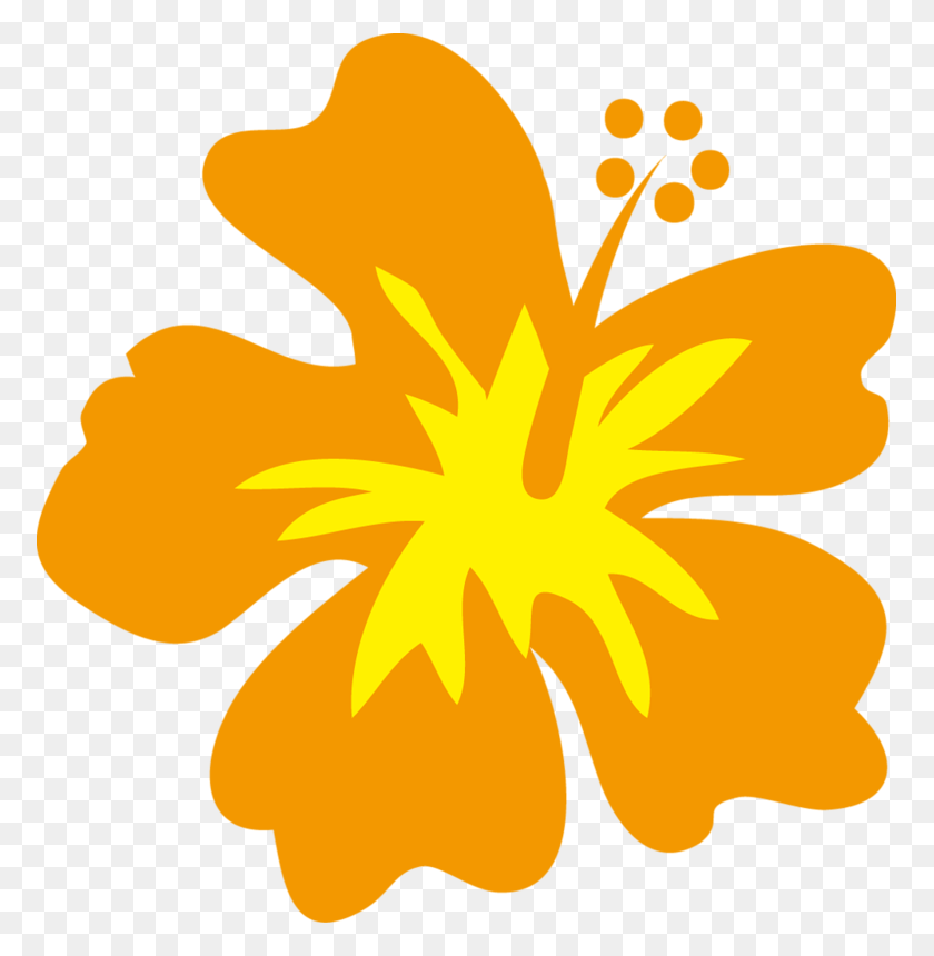 773x800 Елена Авалора Цветок Клипарт Флор До Хаваи, Растение, Гибискус, Цветение Hd Png Скачать