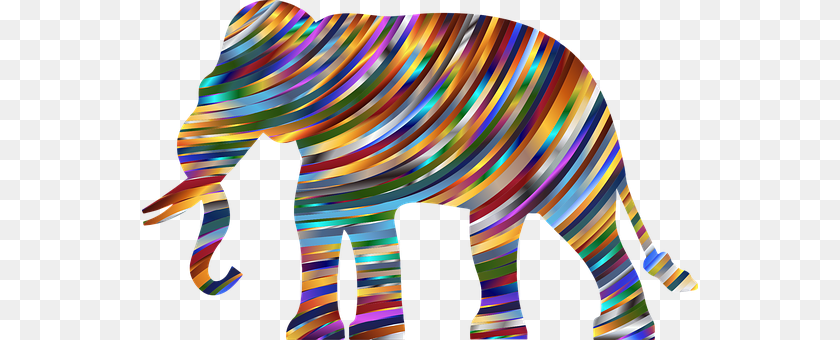 556x340 Elephant Animal, Mammal, Wildlife, Art Sticker PNG