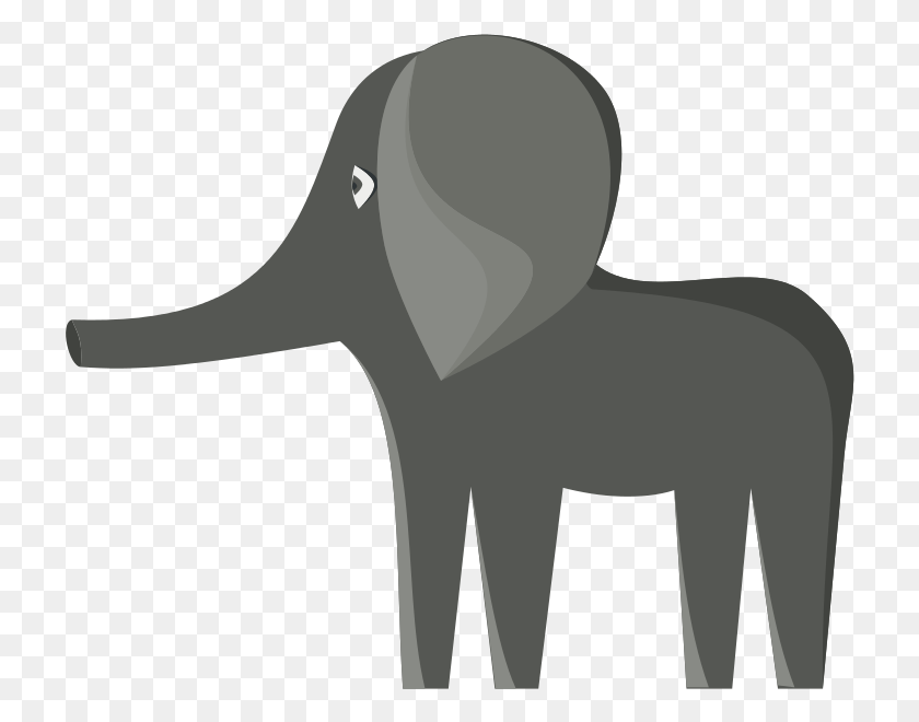 722x600 Слон, Топор, Инструмент, Млекопитающее Hd Png Скачать