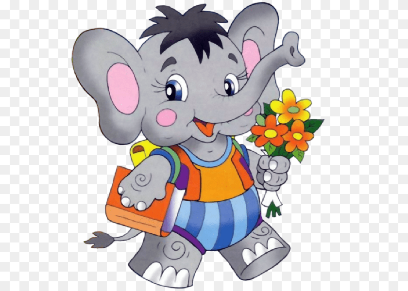 Elephant, Cartoon, Toy PNG