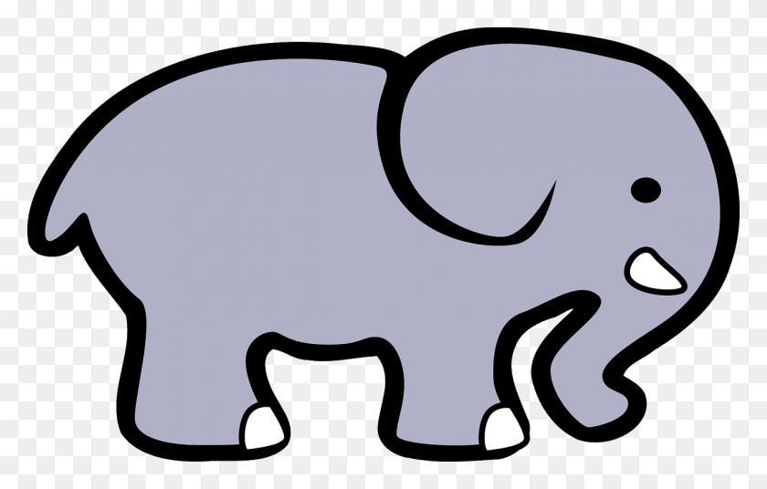 1280x782 Elephant Africa Cartoon Comic Image Elephant Clipart, Stencil, Piggy Bank, Goggles HD PNG Download