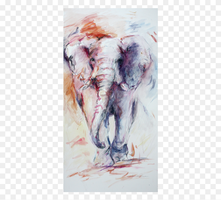 360x701 Слон Взрыв Изобразительное Искусство, Современное Искусство Hd Png Скачать
