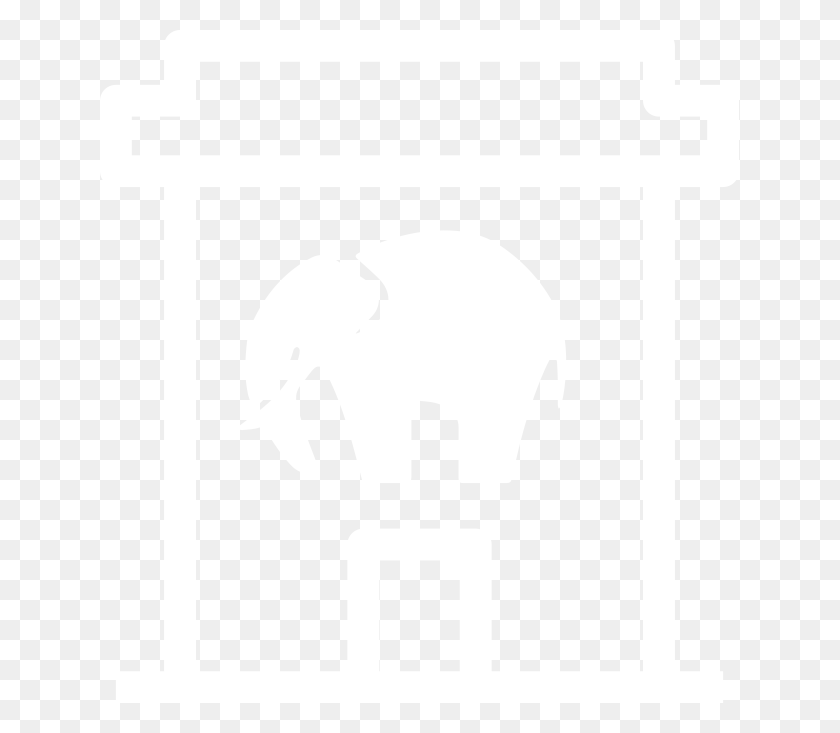 639x673 Слон В Комнате Сломанная Стрела 65-Й Ампер Линн Лейн Индийский Слон, Белый, Текстура, Белая Доска Png Скачать