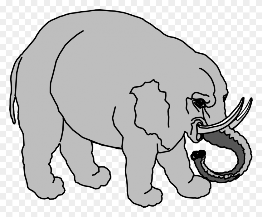 919x750 Слоны Линии Искусства Черно-Белый Цирк, Дикая Природа, Животное, Млекопитающее Hd Png Скачать