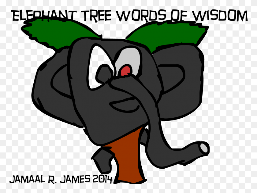 2241x1648 Elephanttree Comic Strip Was Created By Jamaal R Cartoon, Plant, Graphics HD PNG Download