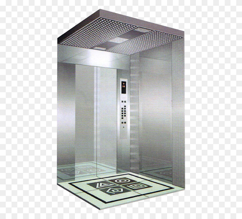 446x700 Elevator Cabin Passenger Elevator, Shower Faucet HD PNG Download