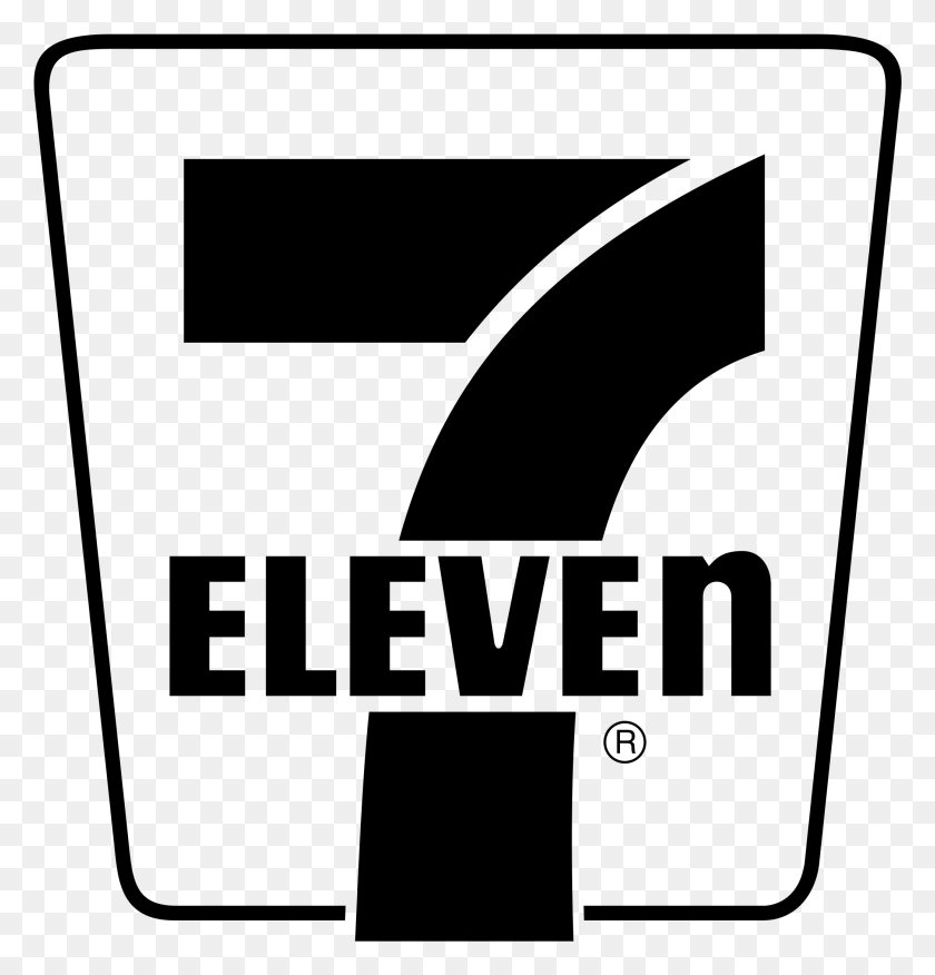 2093x2191 Eleven Logo Transparent 7 Eleven Logo White, Text, Outdoors, Gray HD PNG Download
