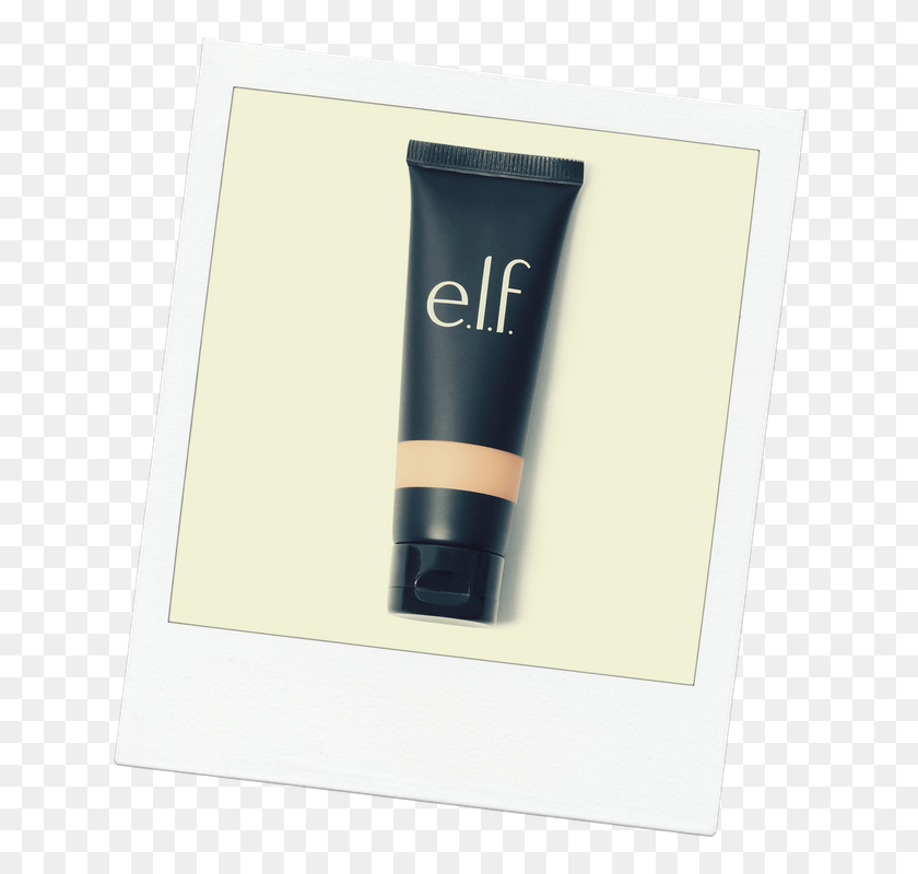 640x740 Elf Bb Cream Covera Бумага, Бутылка, Косметика, Текст Hd Png Скачать