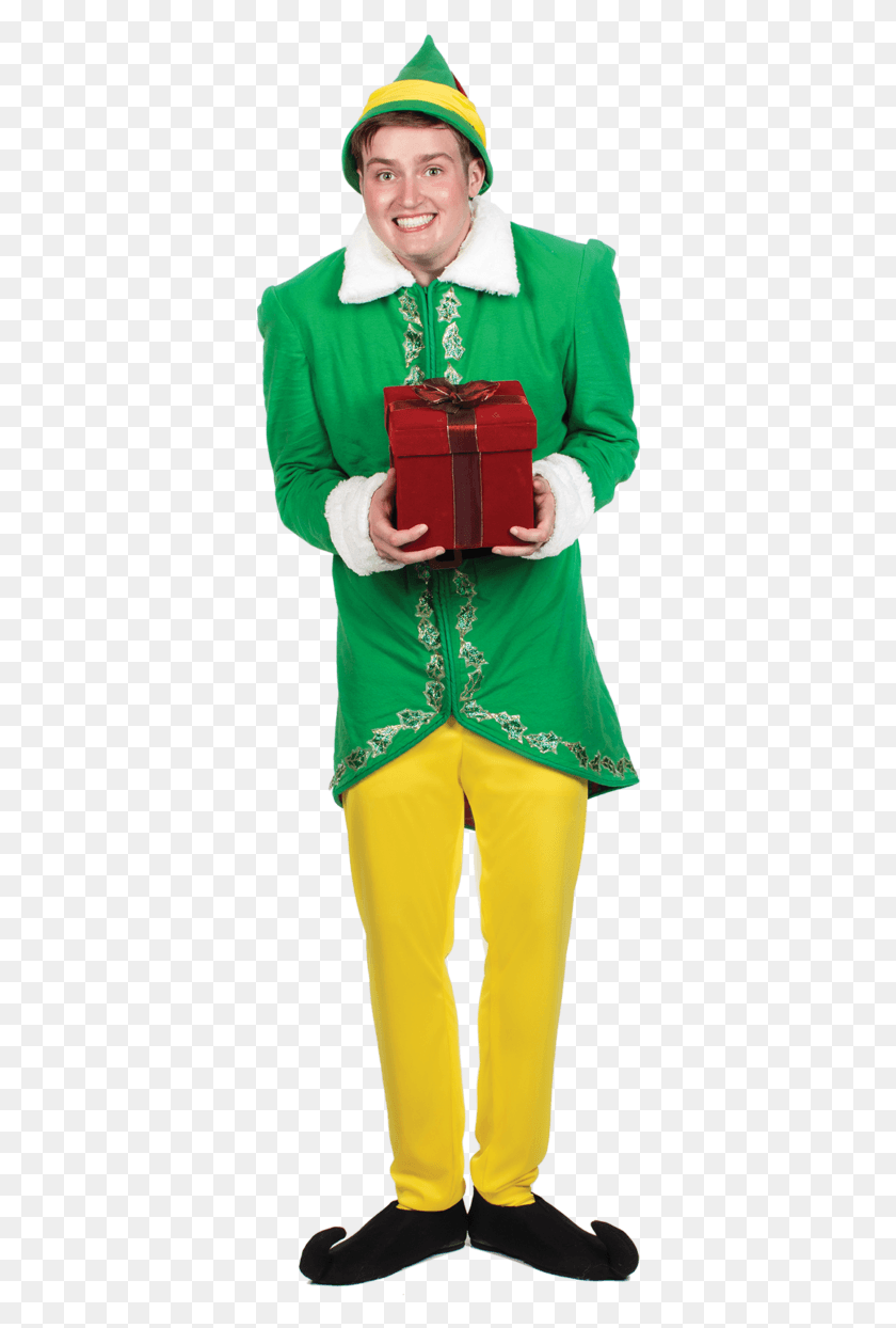 362x1184 Elf Buddy Bag, Costume, Clothing, Person HD PNG Download