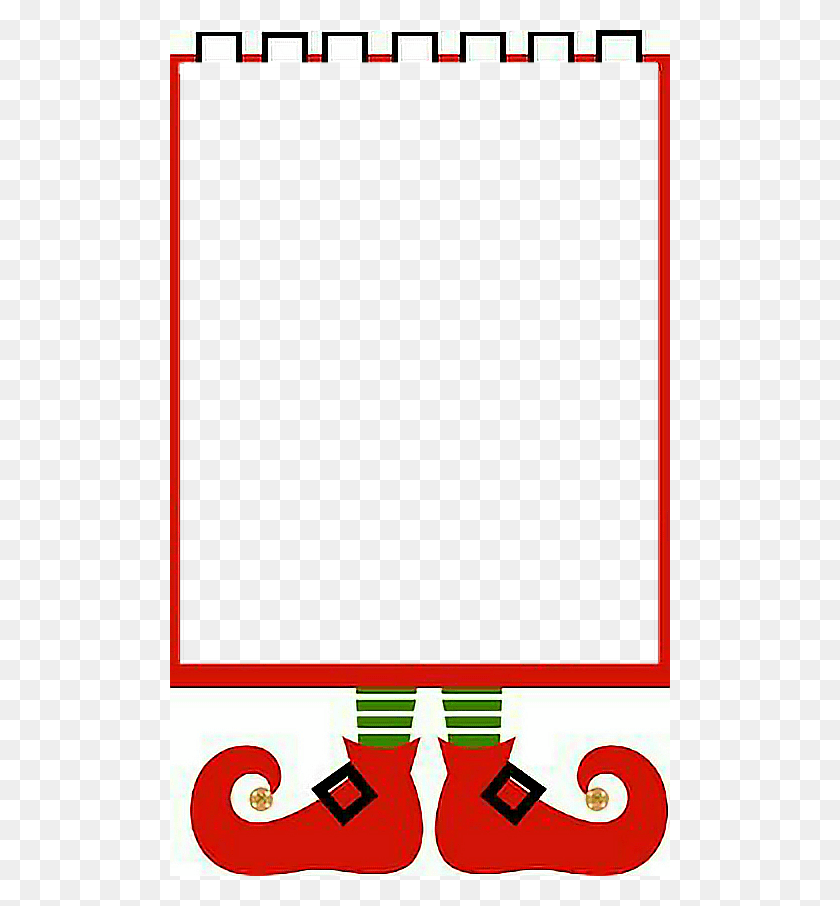 500x846 Elf Ears Christmas Is Coming Ugly Sweater Picsart, Blackboard HD PNG Download