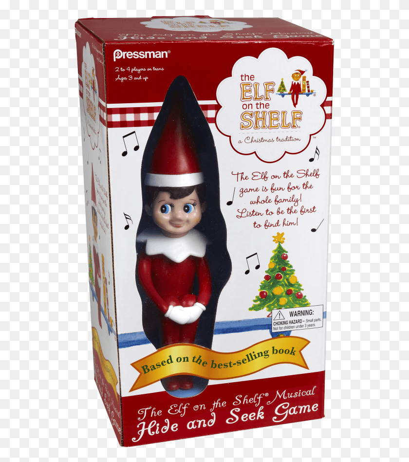 535x889 Elf On The Shelf Hide And Seek Game Elf On The Shelf Game, Tree, Plant, Advertisement HD PNG Download