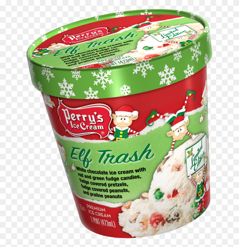 Elf Trash Ice Cream, Yogurt, Dessert, Food HD PNG Download