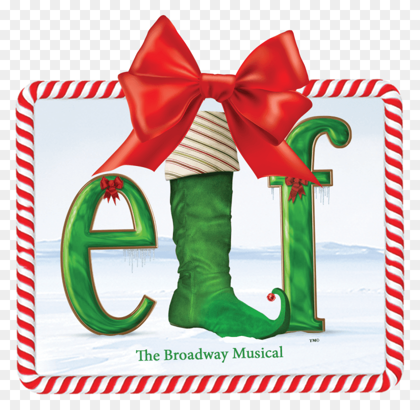 1069x1042 Elf With Bow Elf Jr, Gift, Text, Envelope HD PNG Download