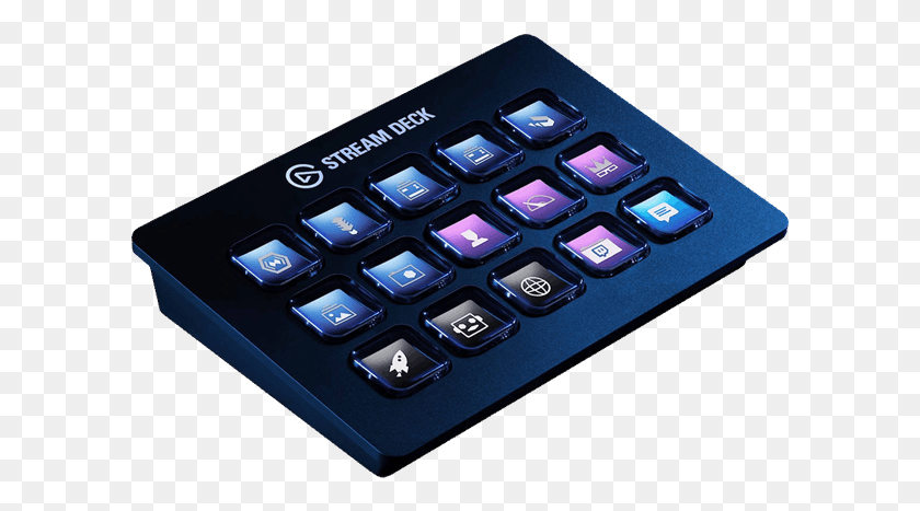 601x407 Elgato Stream Deck Elgato Stream Deck, Computer Keyboard, Computer Hardware, Keyboard HD PNG Download