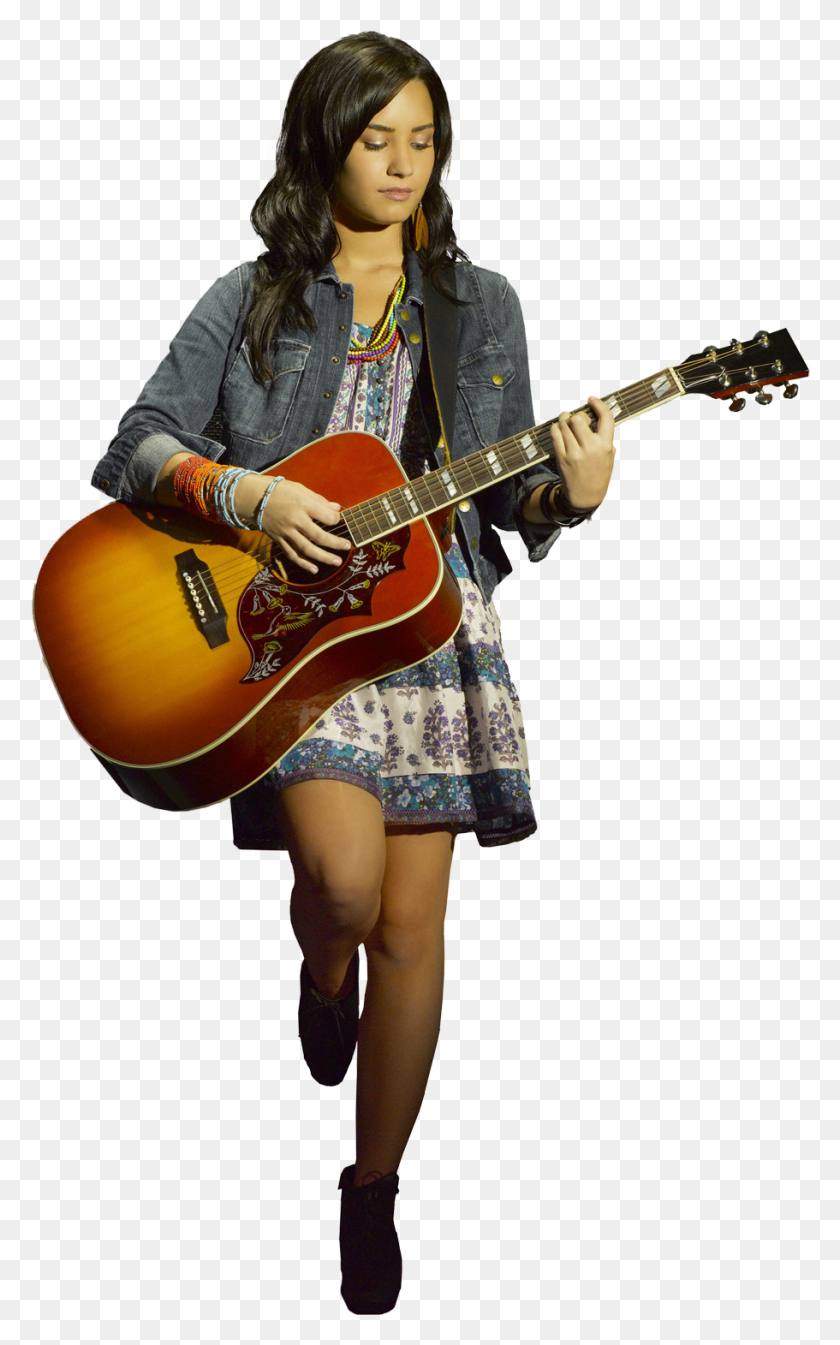 911x1501 Descargar Png Elimina De Forma Rpida Y Eficaz Cosas Que Sobran En Demi Lovato Camp Rock, Guitarra, Actividades De Ocio, Instrumento Musical Hd Png