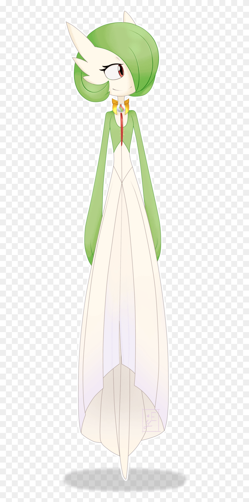 430x1633 Elisee The Gardevoir By Elisee Ysum Illustration, Clothing, Apparel, Fashion HD PNG Download