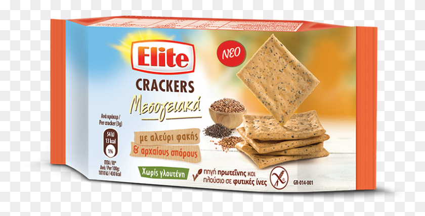 801x378 Elite Gluten Free Crackers, Bread, Food, Cracker HD PNG Download