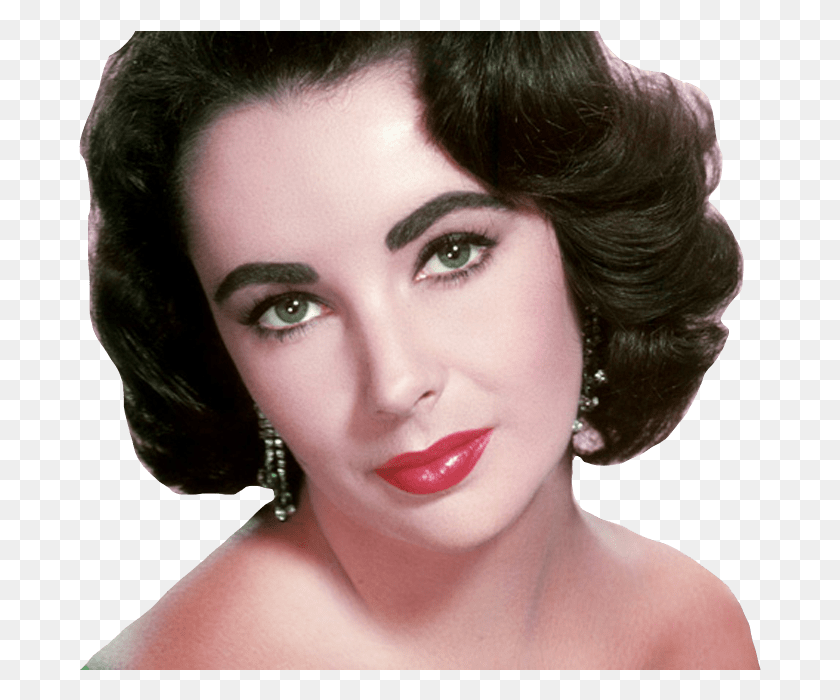 683x640 Elizabeth Taylor, La Cabeza, La Cara, Persona Hd Png