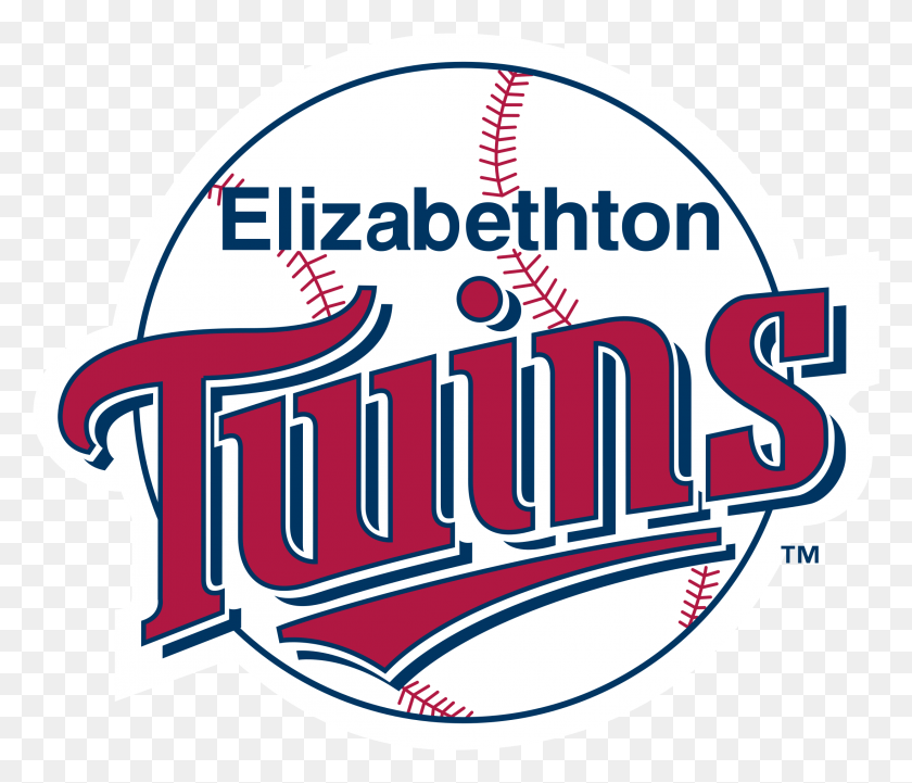 2199x1865 Elizabethton Twins Logo Transparent Elizabethton Twins, Logo, Symbol, Trademark HD PNG Download