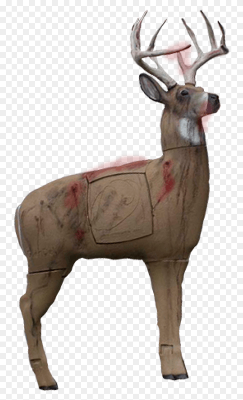 751x1322 Elk, Figurine, Mammal, Animal HD PNG Download