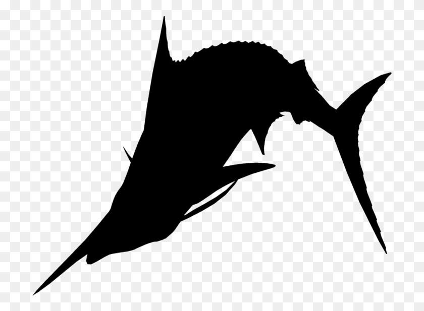 715x557 Elk Blue Marlin Silhouette Transparent, Gray, World Of Warcraft HD PNG Download
