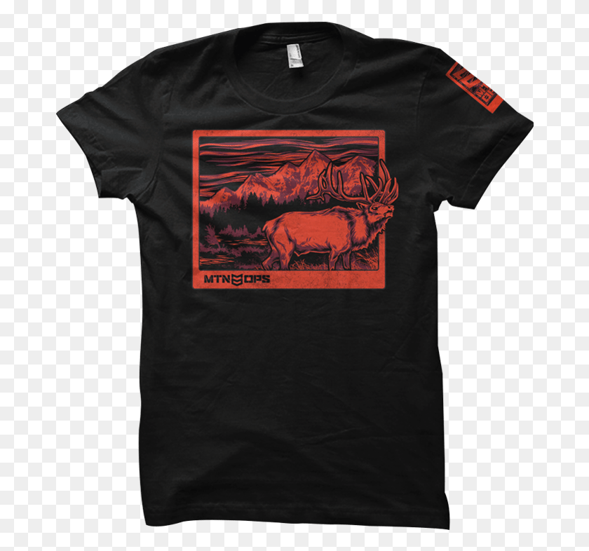 683x726 Elk Polaroid Code Club T Shirt, Clothing, Apparel, T-shirt HD PNG Download