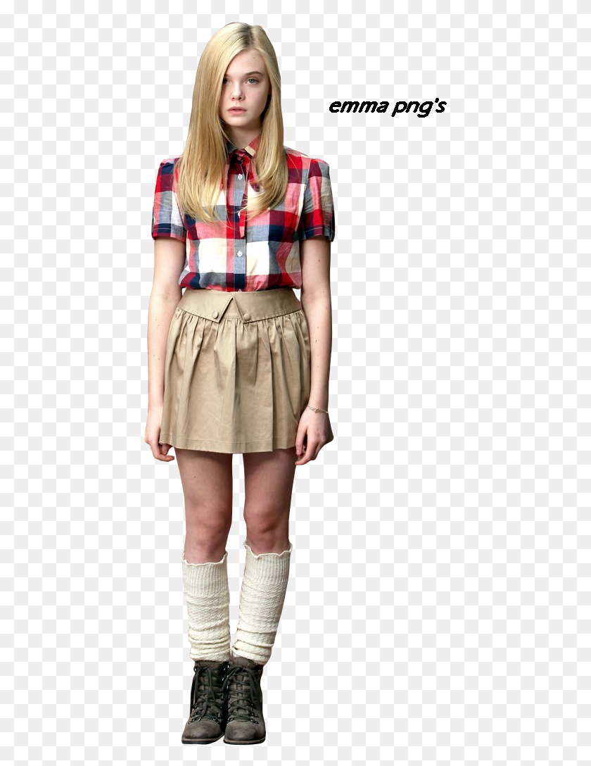 431x1028 Elle Fanning, Clothing, Apparel, Skirt HD PNG Download