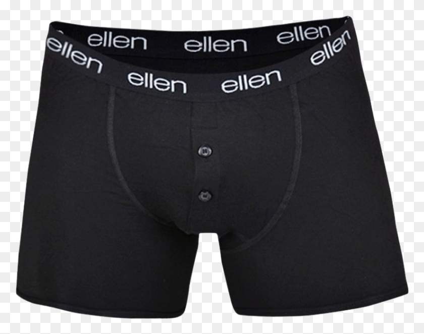 824x637 Ellen Boxers Black V1558052892 Underpants, Clothing, Apparel, Underwear HD PNG Download