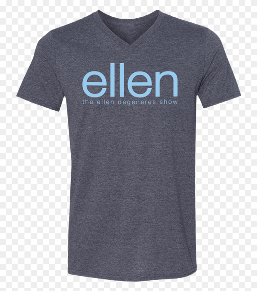 738x889 Ellen Show Spring T Shirt Navy T Shirt, Clothing, Apparel, T-shirt HD PNG Download