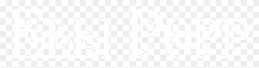 5907x1230 Логотип Elli Pop Прозрачный Белый Графический Дизайн, Число, Символ, Текст Hd Png Скачать