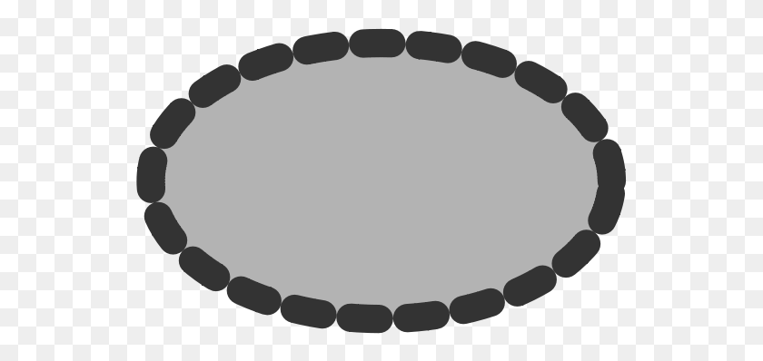 541x338 Ellipse Images Tasbih Clipart Black And White, Oval HD PNG Download