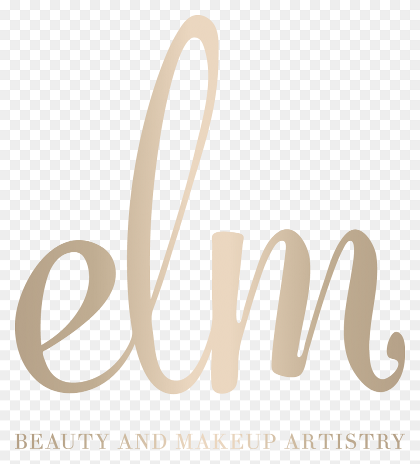1057x1176 Elm Beauty Amp Makeup Artistry Calligraphy, Text, Handwriting, Alphabet HD PNG Download