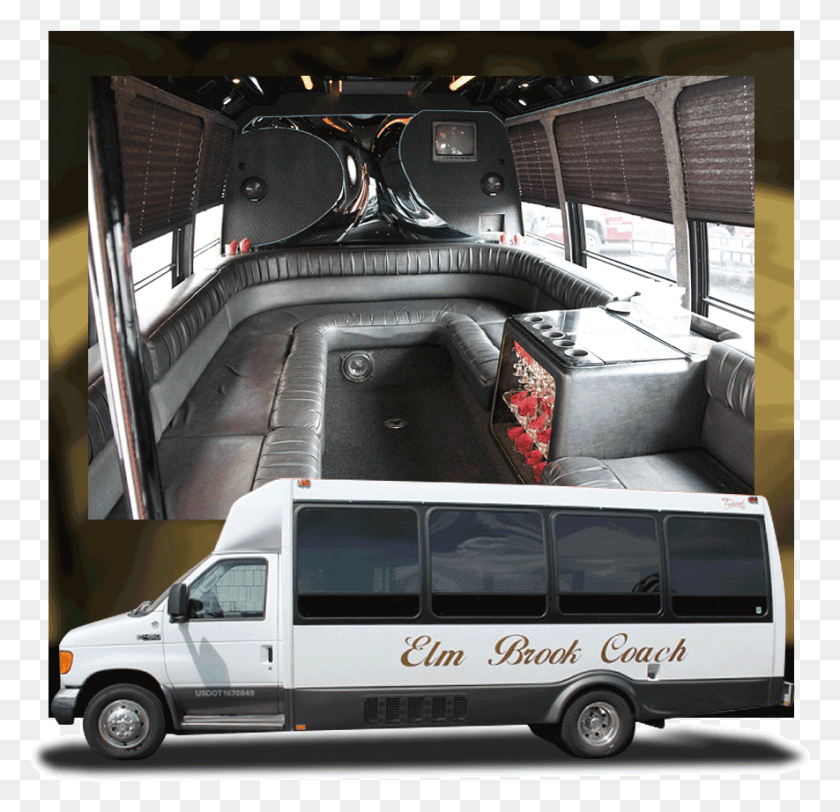 885x854 Elm Brook Limousine Services Commercial Vehicle, Minibus, Bus, Van HD PNG Download