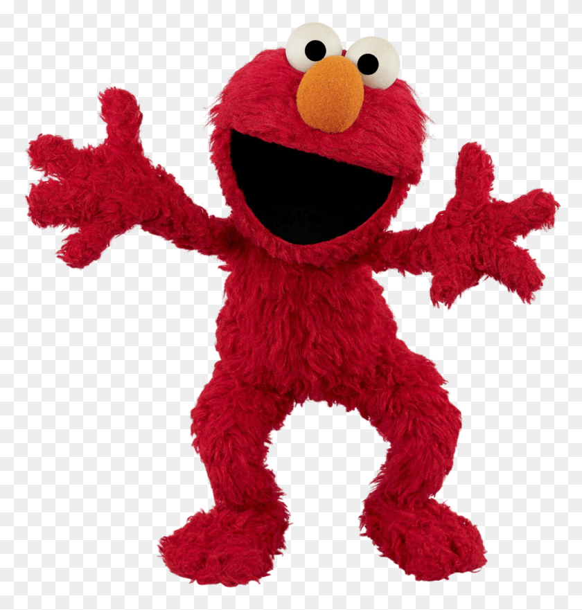 953x1004 Descargar Png Elmo Loves You Amp Can39T Wait To See You At Sesame Street Puppet, Toy, Pinata, Plush Hd Png