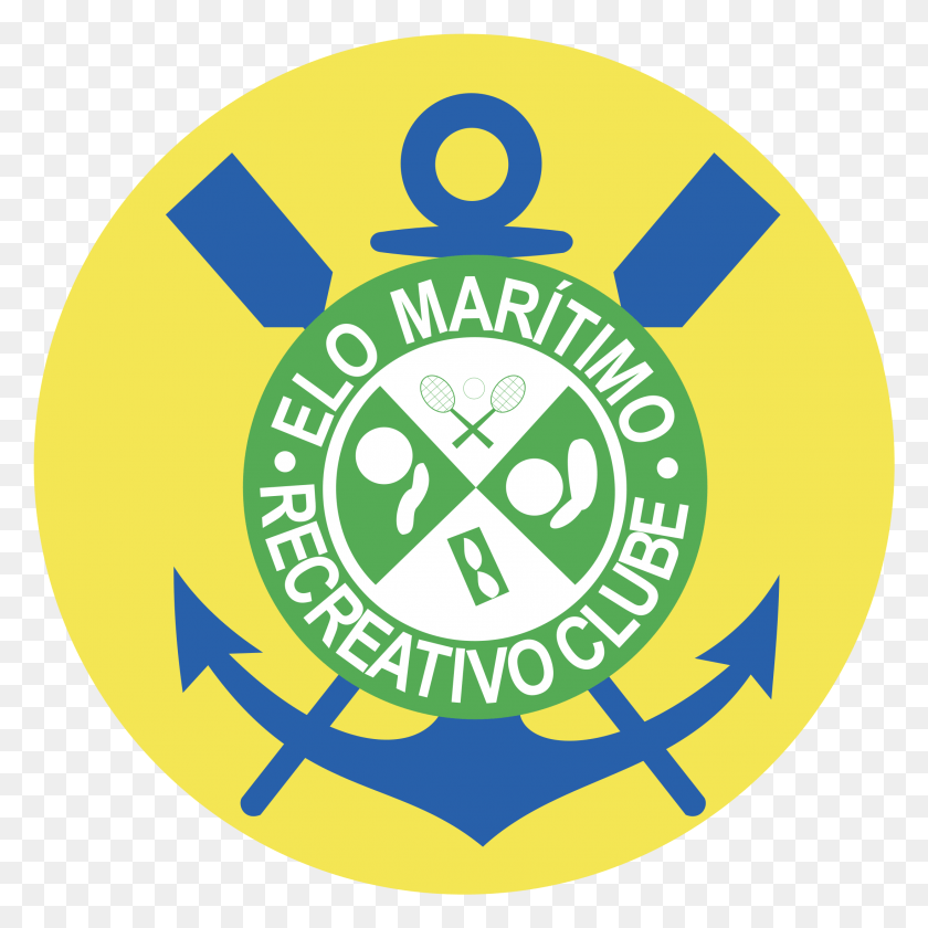 2191x2191 Elo Maritimo Recreativo Clube De Belem Pa Logo Elo Martimo Recreativo Clube, Symbol, Trademark, Text HD PNG Download
