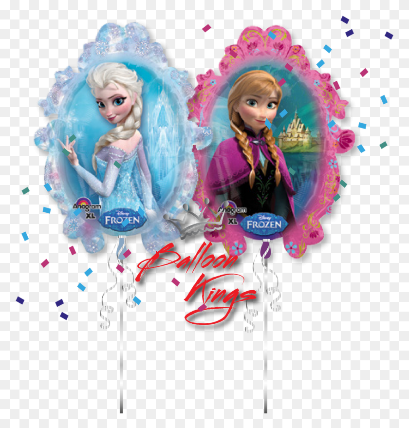1775x1865 Elsa And Anna, Doll, Toy, Hair HD PNG Download