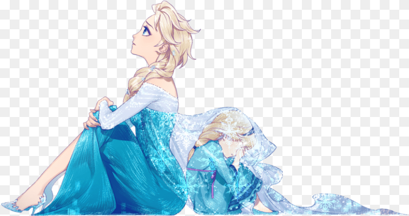 869x458 Elsa Snow Download Elsa, Adult, Person, Gown, Formal Wear Clipart PNG