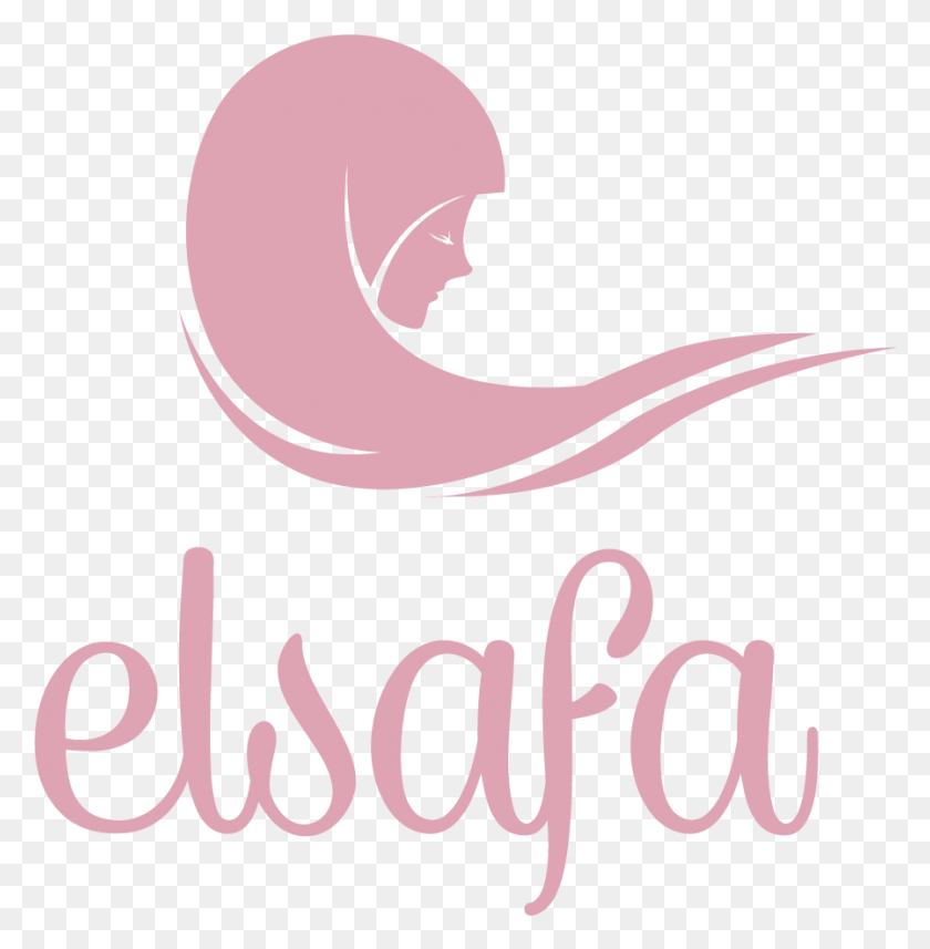 898x918 Elsafa Hijab Cara Membuat Logo Hijab, Text, Alphabet, Poster HD PNG Download