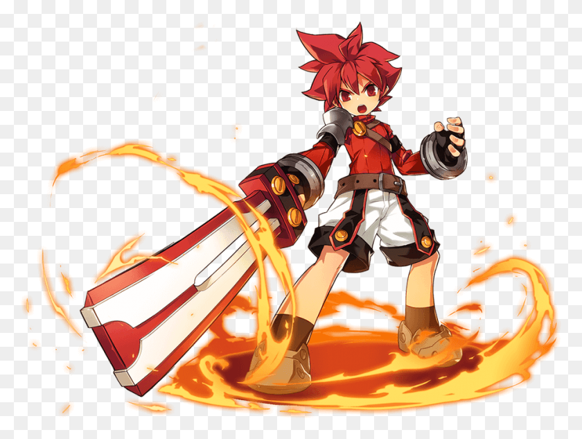 929x683 Elsword Elsword Character, Person, Human, Toy HD PNG Download