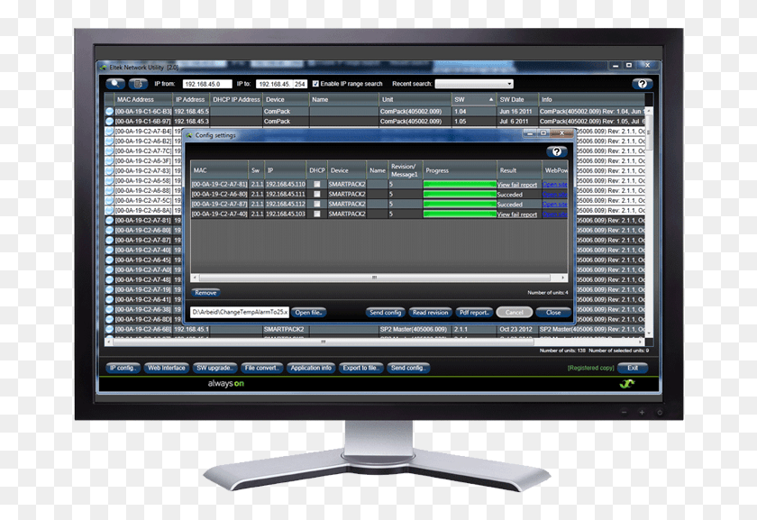 678x517 Eltek Network Utility, Monitor, Screen, Electronics HD PNG Download