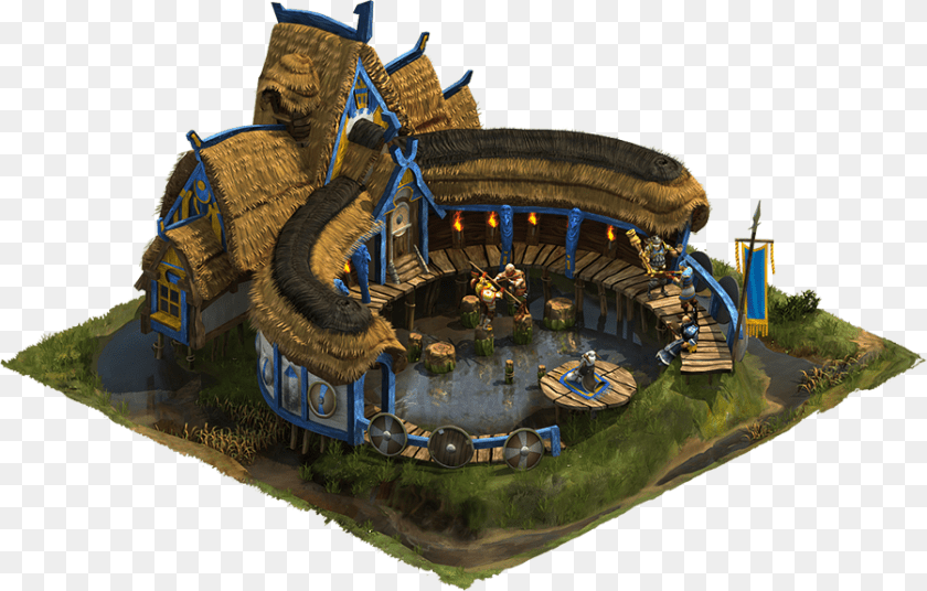 Elven Barracks, Architecture, Building, Cottage, House Clipart PNG