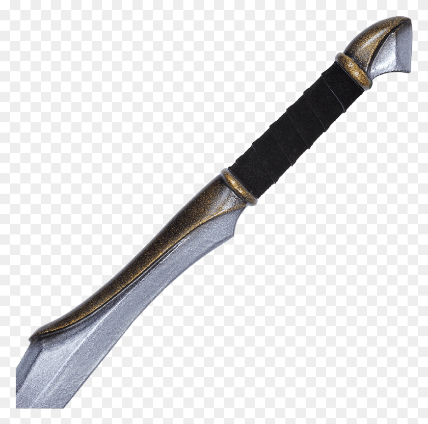 851x843 Elven Short Sword, Blade, Weapon, Weaponry HD PNG Download