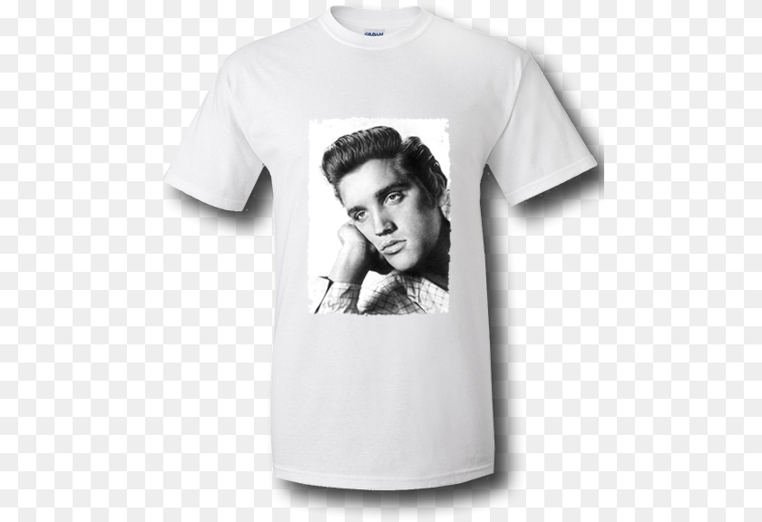 491x576 Elvis Presley, Clothing, T-shirt, Adult, Male Sticker PNG