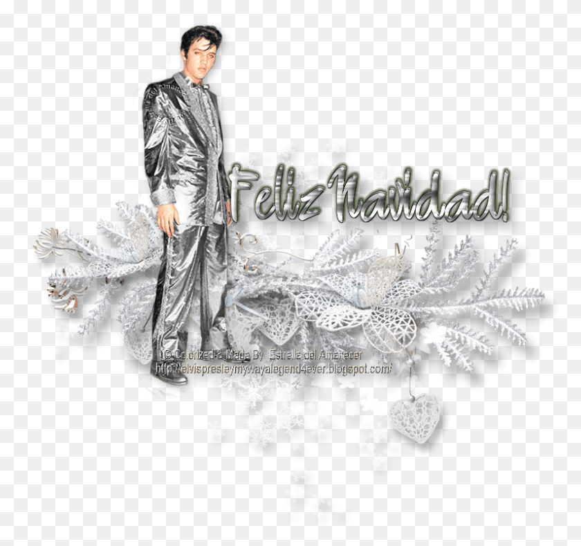 795x744 Elvis Presley Feliz Navidad Illustration, Chandelier, Lamp, Person HD PNG Download
