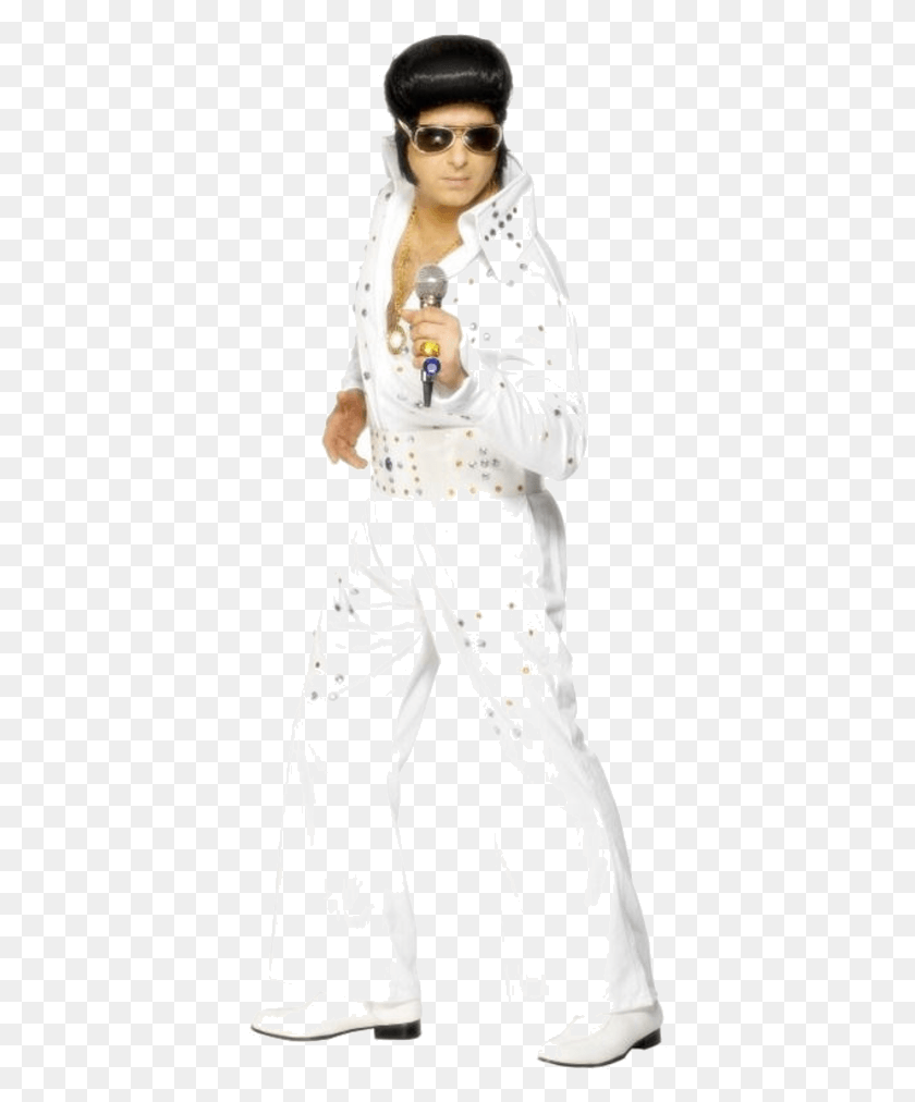 384x952 Elvis Presley Vestito Carnevale, Person, Human, Sunglasses HD PNG Download