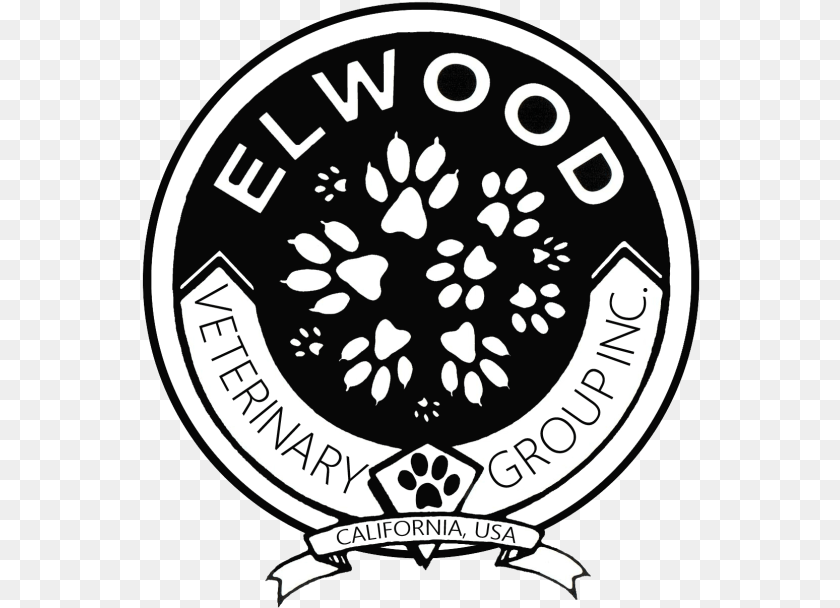 Elwood Veterinary Group Inc Circle, Logo, Emblem, Symbol, Badge PNG
