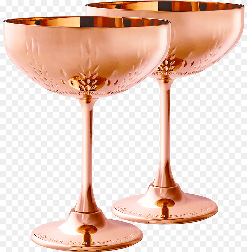 825x856 Elyx Copper Martini Glasses, Glass, Goblet Transparent PNG