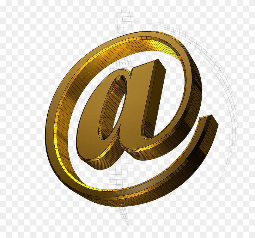 751x721 Email Symbol Sign Graphic Design, Text, Logo, Trademark HD PNG Download