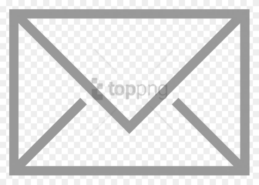 850x589 Email White Transparent Background Email Icon White, Text, Tool, Chair HD PNG Download